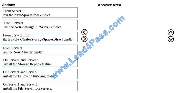 leads4pass 70-743 exam question q6