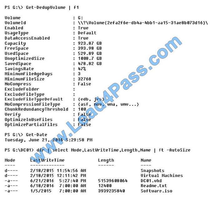 leads4pass 70-743 exam question q7