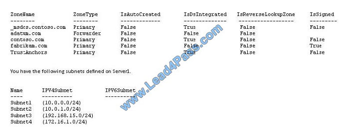leads4pass 70-743 exam question q8
