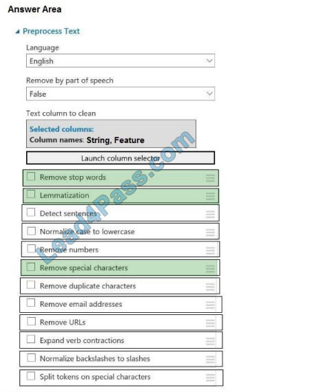 pursue4pass dp-100 exam questions q1-1