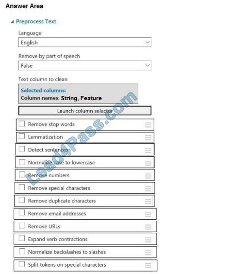 pursue4pass dp-100 exam questions q1