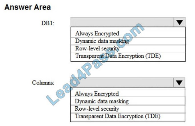 pursue4pass dp-201 exam questions q6