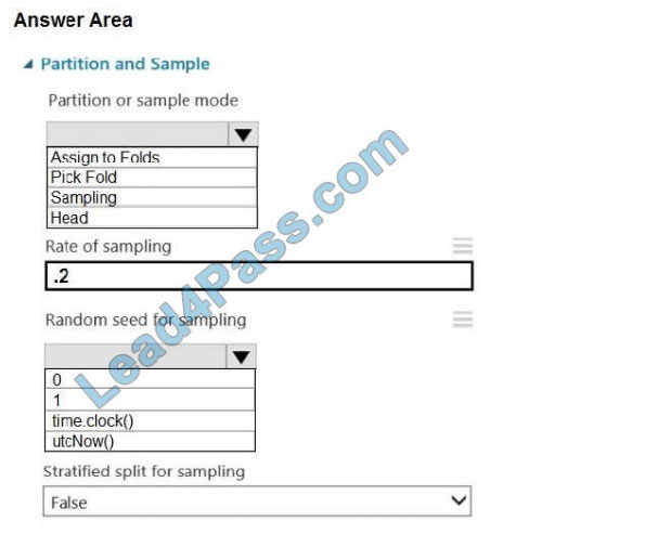 pursue4pass dp-100 exam questions q7