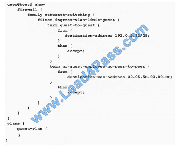 [2021.4] leads4pass jn0-348 practice test q10
