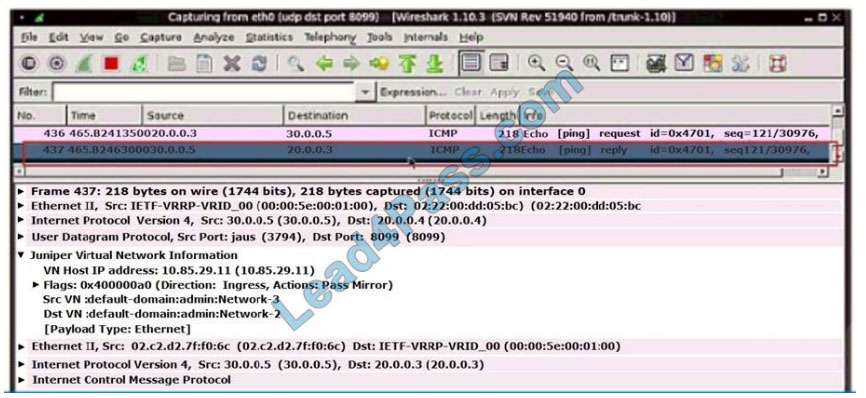 juniper jn0-412 certification exam q11